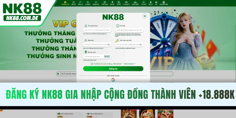 Đăng Ký NK88